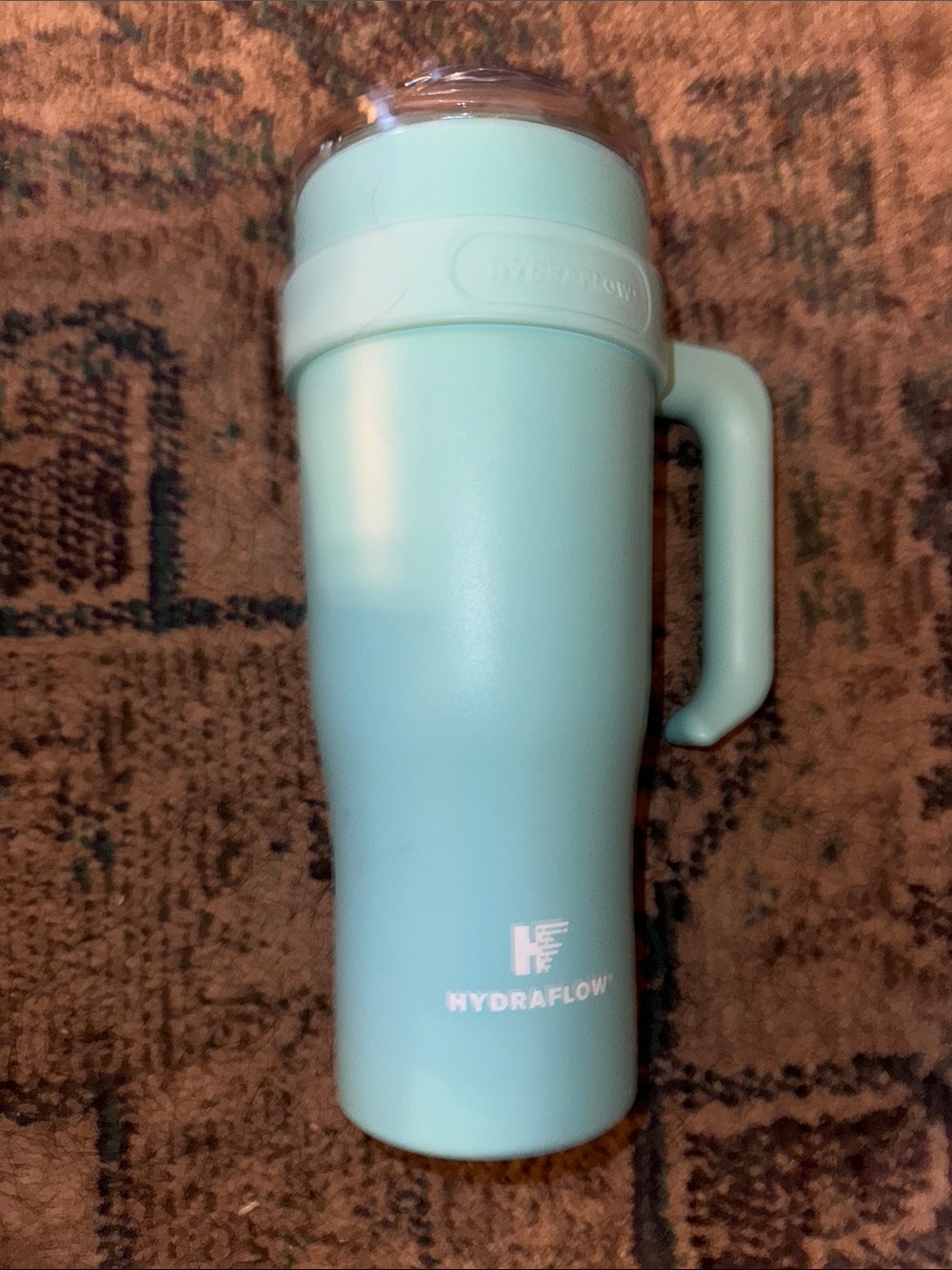 HydraFlow Blue Insulated Travel Mug with Handle 40oz